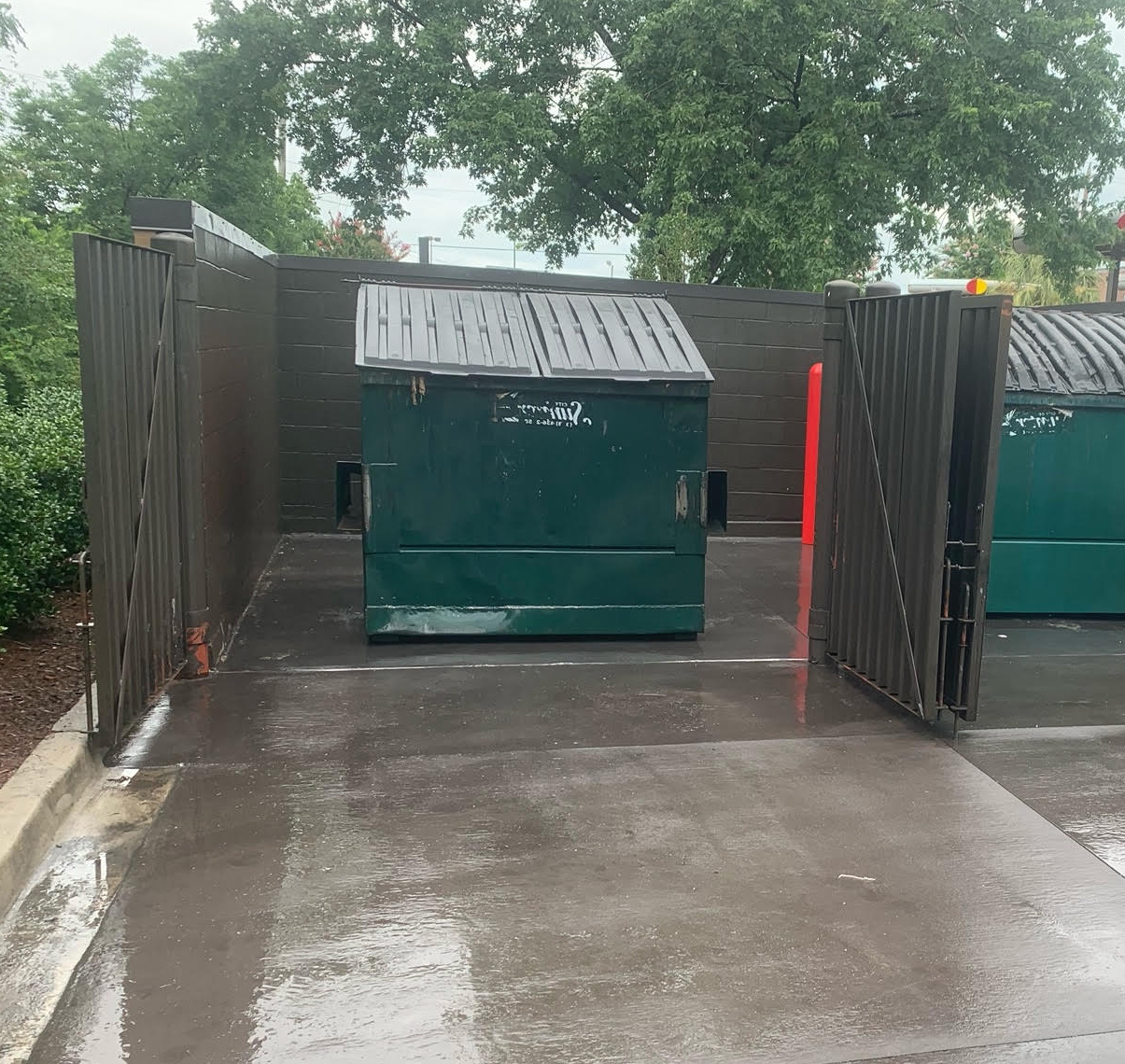 Dumpster Pad Cleaning Knoxville, TN